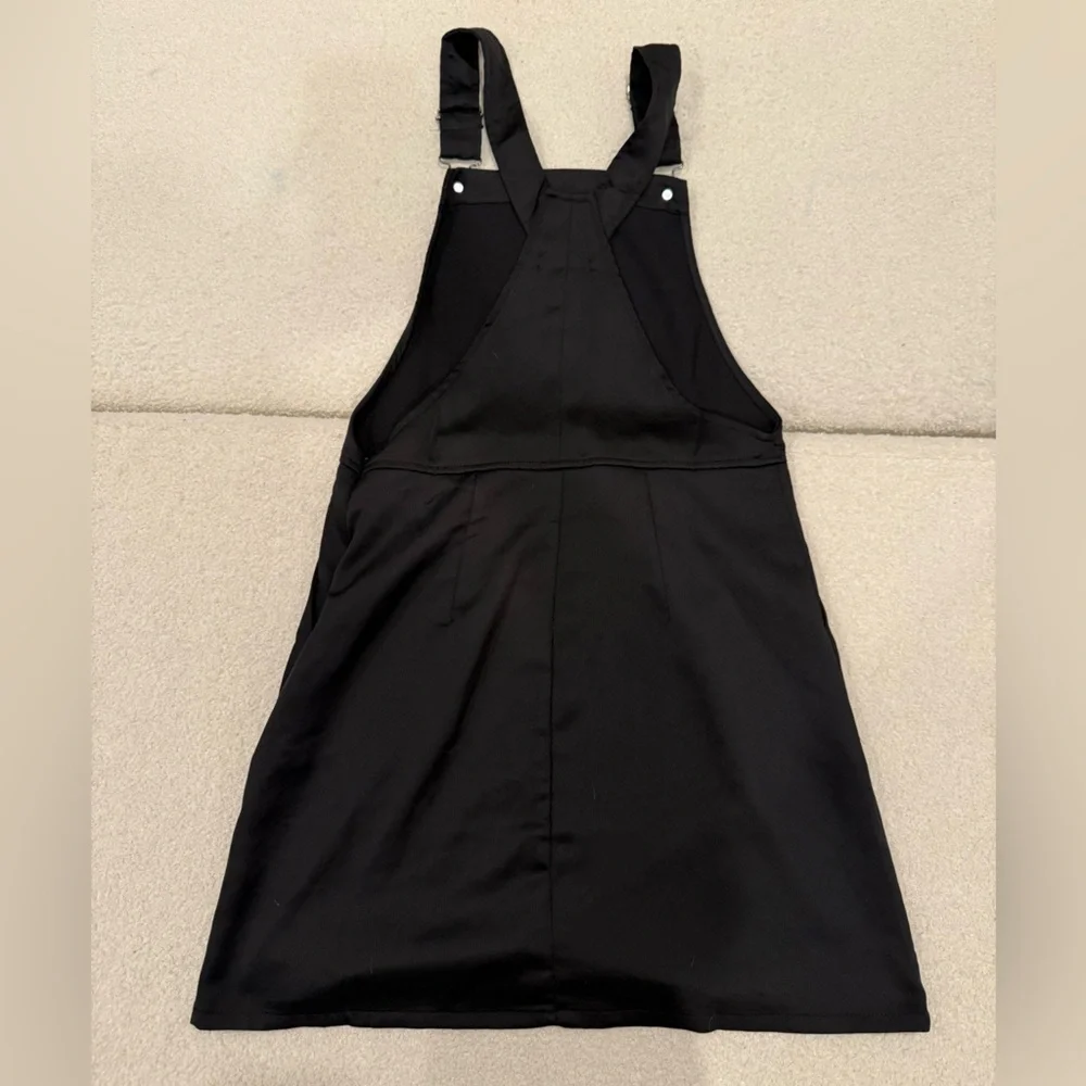 LAST CHANCE (closet clear out) - Fashion Nova Black Overall Dress - Picture 3 of 3